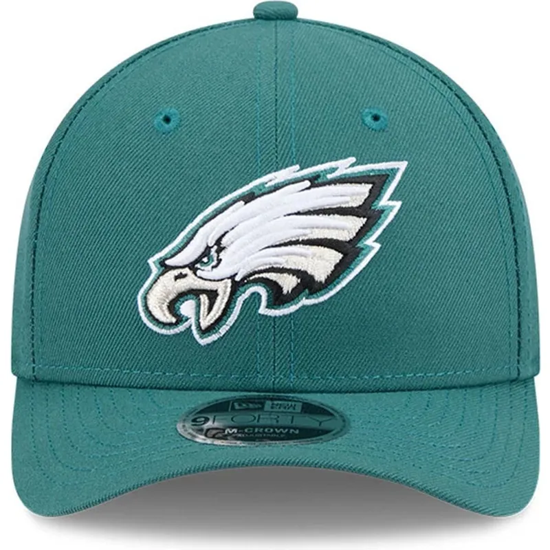casquette-courbee-verte-snapback-9forty-m-crown-team-philadelphia-eagles-nfl-new-era