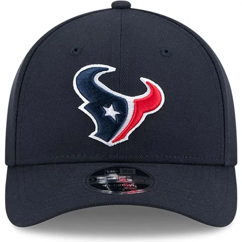 casquette-courbee-bleue-marine-snapback-9forty-m-crown-team-houston-texans-nfl-new-era
