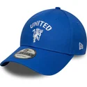 casquette-courbee-bleue-ajustable-9forty-seasonal-manchester-united-football-club-premier-league-new-era