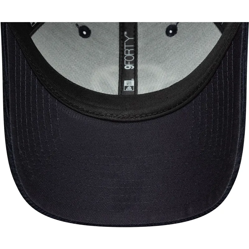 casquette-courbee-bleue-marine-ajustable-9forty-cord-haas-f1-team-formula-1-new-era