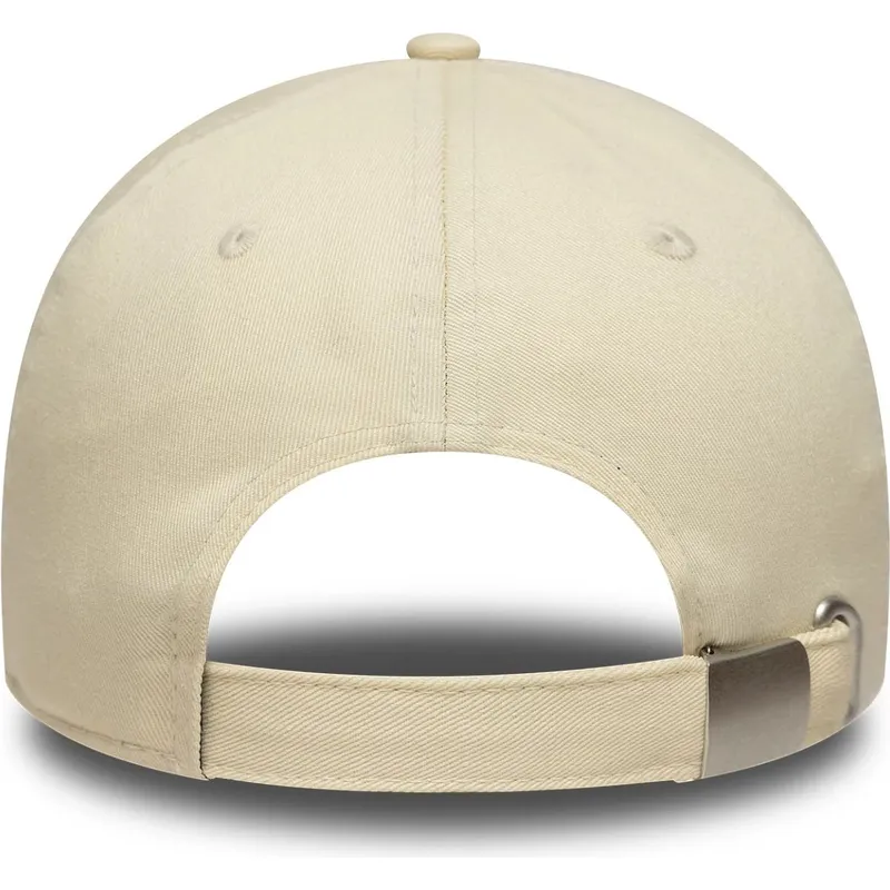 casquette-courbee-beige-ajustable-9forty-essential-vespa-piaggio-new-era