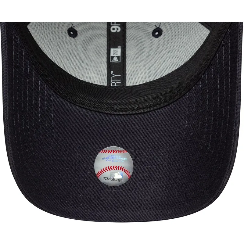casquette-courbee-bleue-marine-ajustable-9forty-fruit-icon-new-york-yankees-mlb-new-era