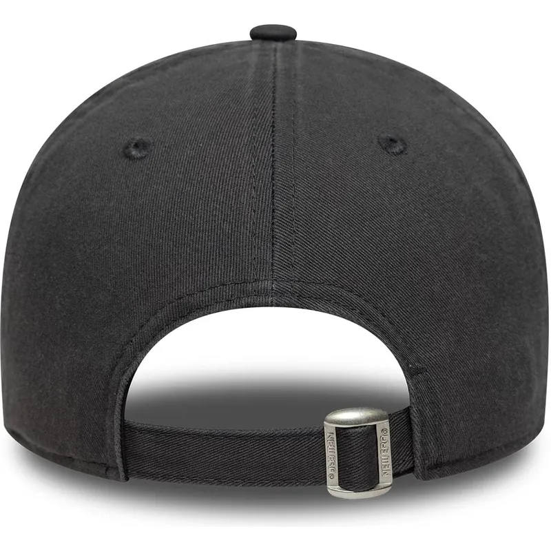 casquette-courbee-grise-ajustable-avec-logo-grise-9forty-wash-distress-los-angeles-dodgers-mlb-new-era