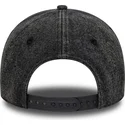 casquette-courbee-noire-snapback-9forty-e-frame-denim-new-york-yankees-mlb-new-era