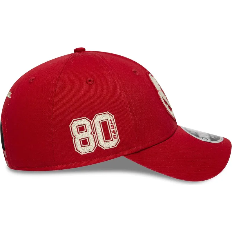 casquette-courbee-rouge-snapback-9forty-m-crown-80th-year-vespa-piaggio-new-era