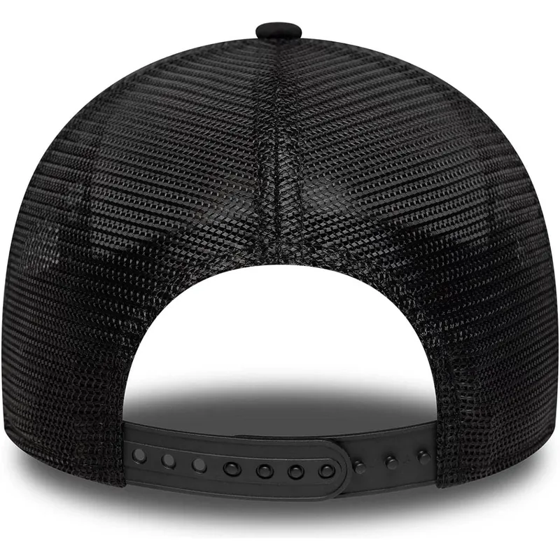 casquette-trucker-noire-9forty-m-crown-graphic-new-era