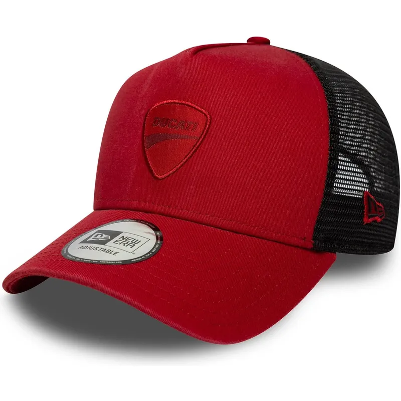 casquette-trucker-rouge-e-frame-seasonal-ducati-motor-motogp-new-era