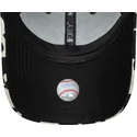 casquette-courbee-noire-et-blanche-ajustable-pour-femme-9forty-cow-midi-new-york-yankees-mlb-new-era