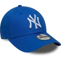 casquette-courbee-bleue-ajustable-pour-enfant-9forty-league-essential-new-york-yankees-mlb-new-era