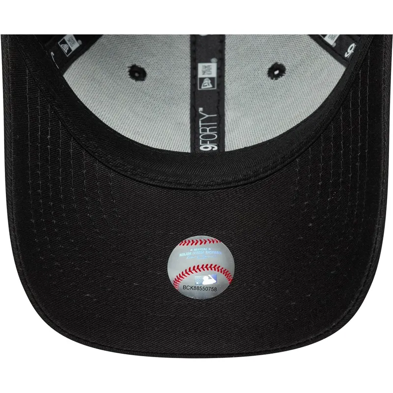 casquette-courbee-noire-ajustable-pour-enfant-9forty-fruit-icon-new-york-yankees-mlb-new-era