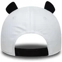 casquette-courbee-blanche-et-noire-ajustable-pour-enfant-pequeno-9forty-cord-ears-new-era