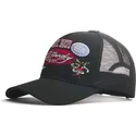 casquette-trucker-noire-est-1971-varsity-ed-hardy