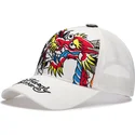 casquette-trucker-blanche-1971-dragon-and-roses-ed-hardy