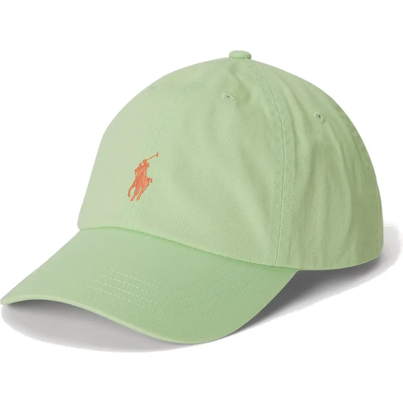 casquette-courbee-verte-ajustable-classic-sport-twill-polo-ralph-lauren
