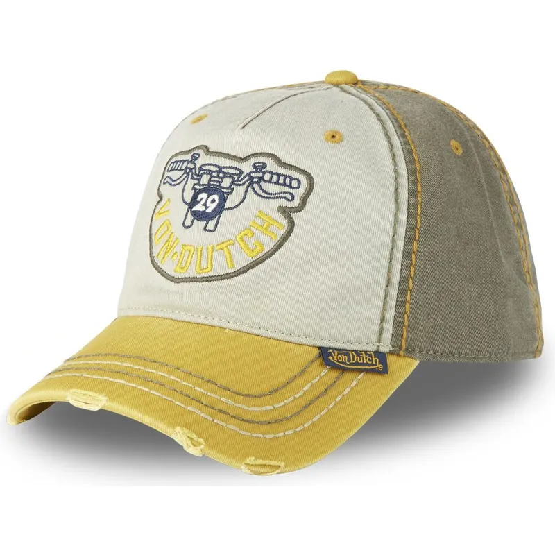 casquette-courbee-multicolore-ajustable-retro13-von-dutch