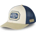 casquette-trucker-beige-et-bleue-sem10-von-dutch