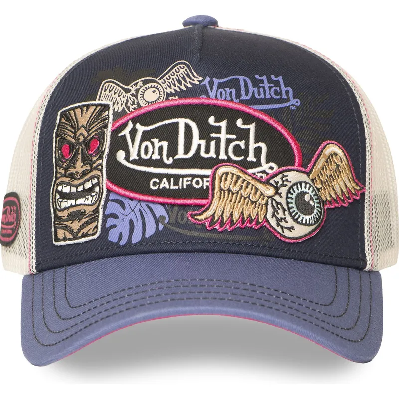 casquette-trucker-violette-patches14-von-dutch