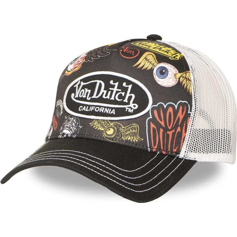 casquette-trucker-noire-subl16-von-dutch