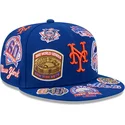 casquette-plate-bleue-ajustee-59fifty-all-over-new-york-mets-mlb-new-era