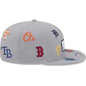 casquette-plate-grise-snapback-9fifty-scattered-grapefruit-league-logo-mlb-new-era
