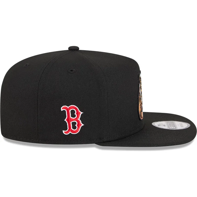 casquette-plate-noire-snapback-9fifty-a-frame-ring-boston-red-sox-mlb-new-era