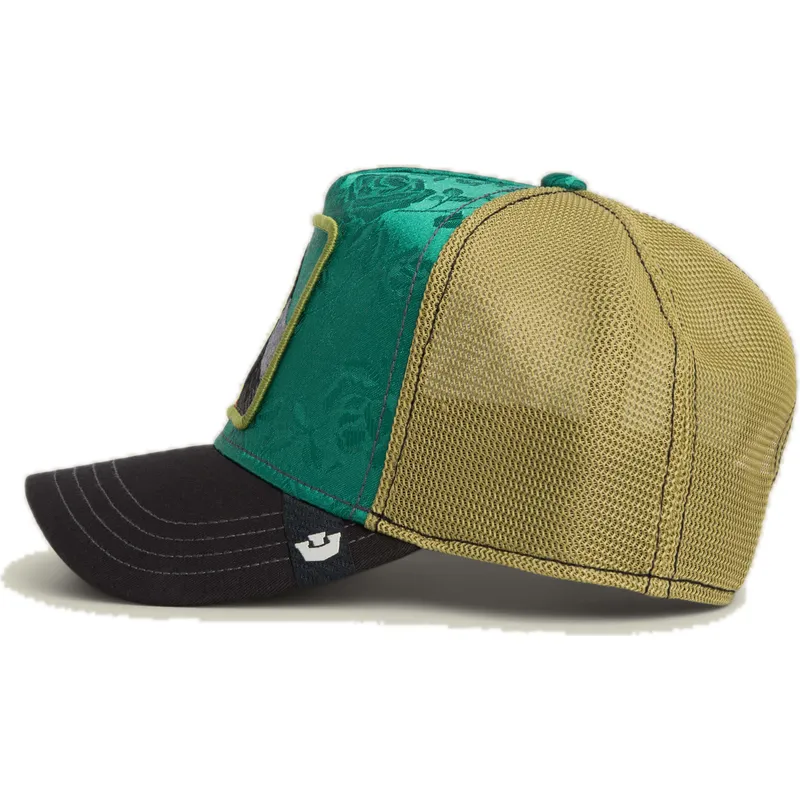 casquette-trucker-verte-toucan-vistoso-belize-toucan-the-farm-goorin-bros