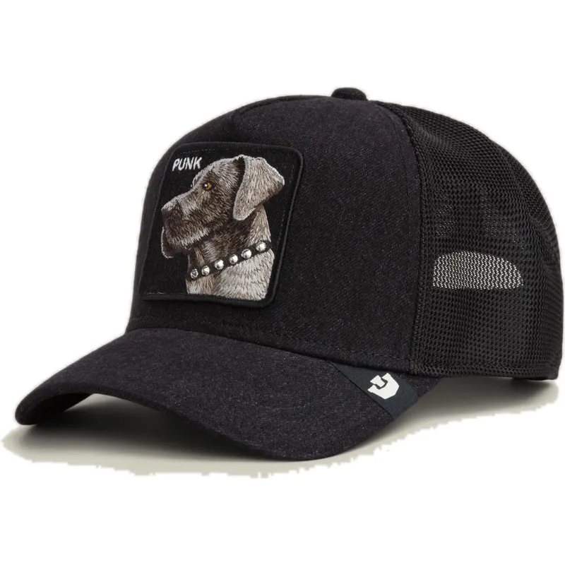 casquette-trucker-noire-chien-punk-dawg-that-dawg-in-me-the-farm-goorin-bros
