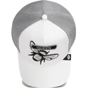 casquette-trucker-blanche-abeille-classic-rocker-queen-the-farm-goorin-bros