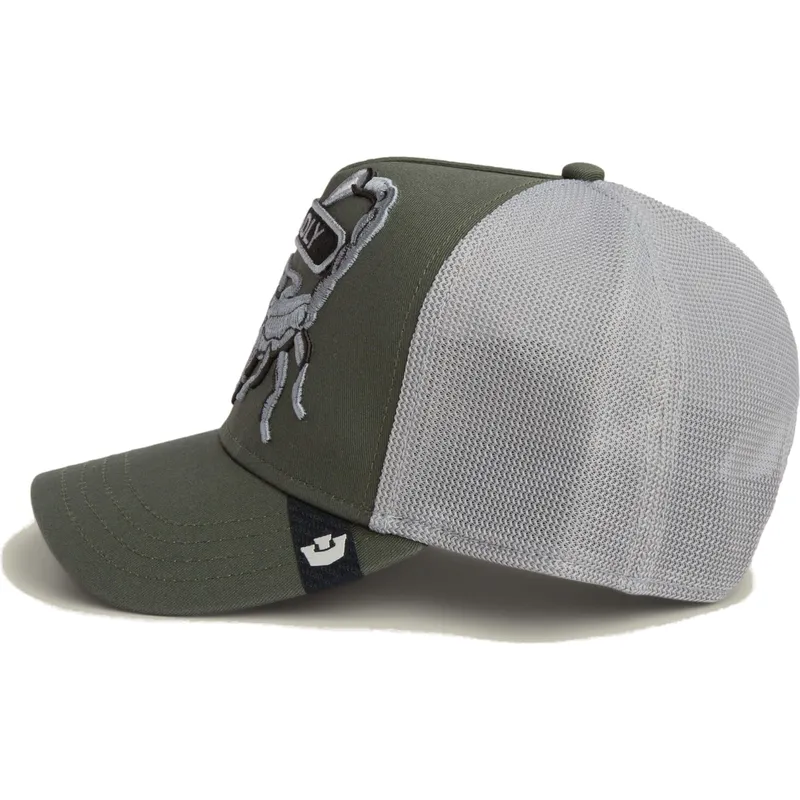 casquette-trucker-verte-scorpion-classic-rocker-deadly-the-farm-goorin-bros