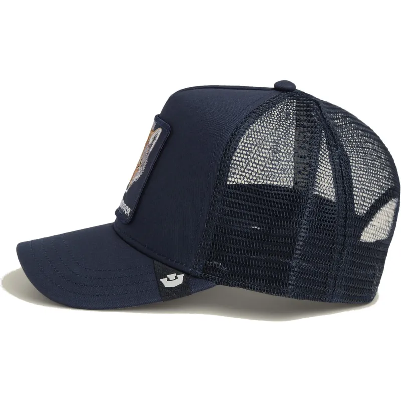 casquette-trucker-bleue-marine-loup-survivor-the-farm-goorin-bros