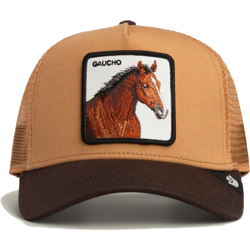 casquette-trucker-marron-cheval-gaucho-the-farm-goorin-bros