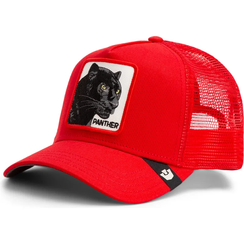 casquette-trucker-rouge-panthere-rush-panther-the-farm-goorin-bros