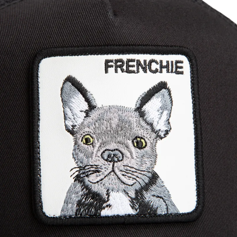 casquette-trucker-noire-et-verte-chien-bulldog-bouledogue-francais-frenchie-the-farm-goorin-bros