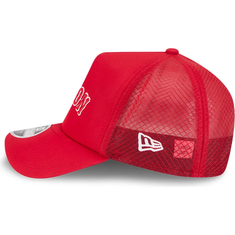 casquette-trucker-rouge-9forty-apex-bp-letters-boston-red-sox-mlb-new-era