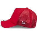 casquette-trucker-rouge-avec-logo-rouge-9forty-apex-batting-practice-new-york-yankees-mlb-new-era