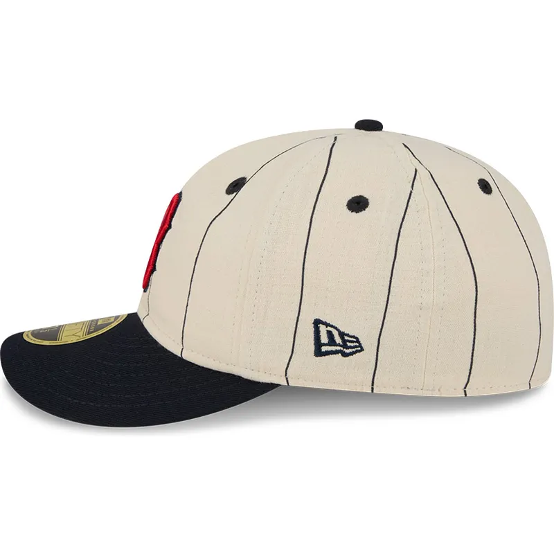 casquette-courbee-beige-ajustee-59fifty-retro-crown-linen-boston-red-sox-mlb-new-era