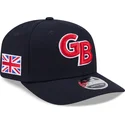 casquette-courbee-bleue-marine-snapback-9seventy-stretch-snap-great-britain-2026-world-baseball-classic-new-era