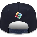 casquette-courbee-bleue-marine-snapback-9seventy-stretch-snap-great-britain-2026-world-baseball-classic-new-era