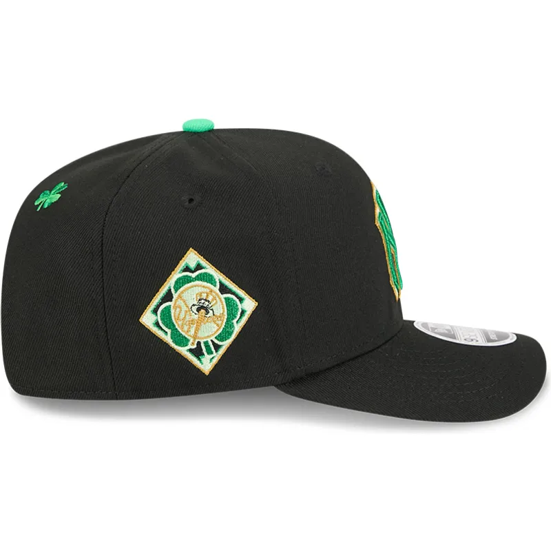 casquette-courbee-noire-snapback-9seventy-stretch-snap-saint-patrick-s-day-new-york-yankees-mlb-new-era