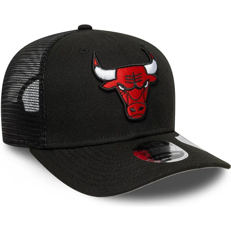 casquette-trucker-noire-9seventy-stretch-snap-eg-chicago-bulls-nba-new-era