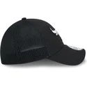 casquette-trucker-noire-ajustee-39thirty-evergreen-neo-chicago-bulls-nba-new-era