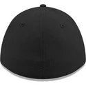 casquette-courbee-noire-ajustee-avec-logo-noir-39thirty-m-crown-a-frame-los-angeles-dodgers-mlb-new-era