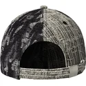 casquette-courbee-noire-ajustable-denim-mashup-black-topstitch-kangol