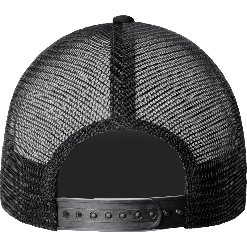 casquette-trucker-noire-kangaroo-kangol