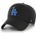 casquette-courbee-noire-ajustable-clean-up-eight-bit-hero-los-angeles-dodgers-mlb-47-brand