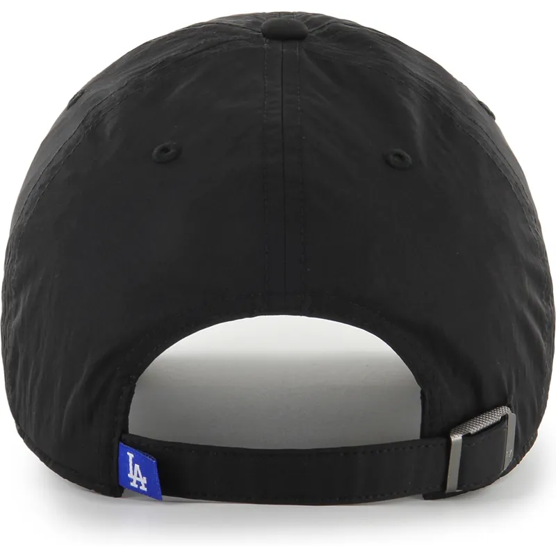 casquette-courbee-noire-ajustable-clean-up-eight-bit-hero-los-angeles-dodgers-mlb-47-brand