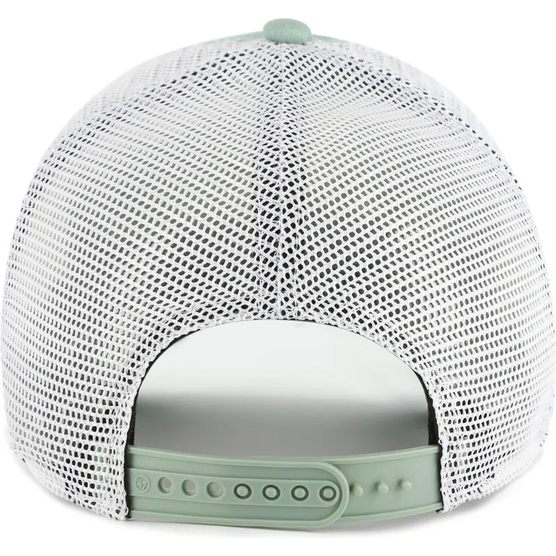 casquette-trucker-verte-clean-up-trawler-new-york-yankees-mlb-47-brand