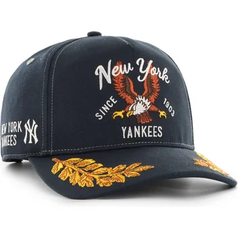 Casquette courbée bleue marine snapback Hitch Keepsake New York Yankees MLB 47 Brand
