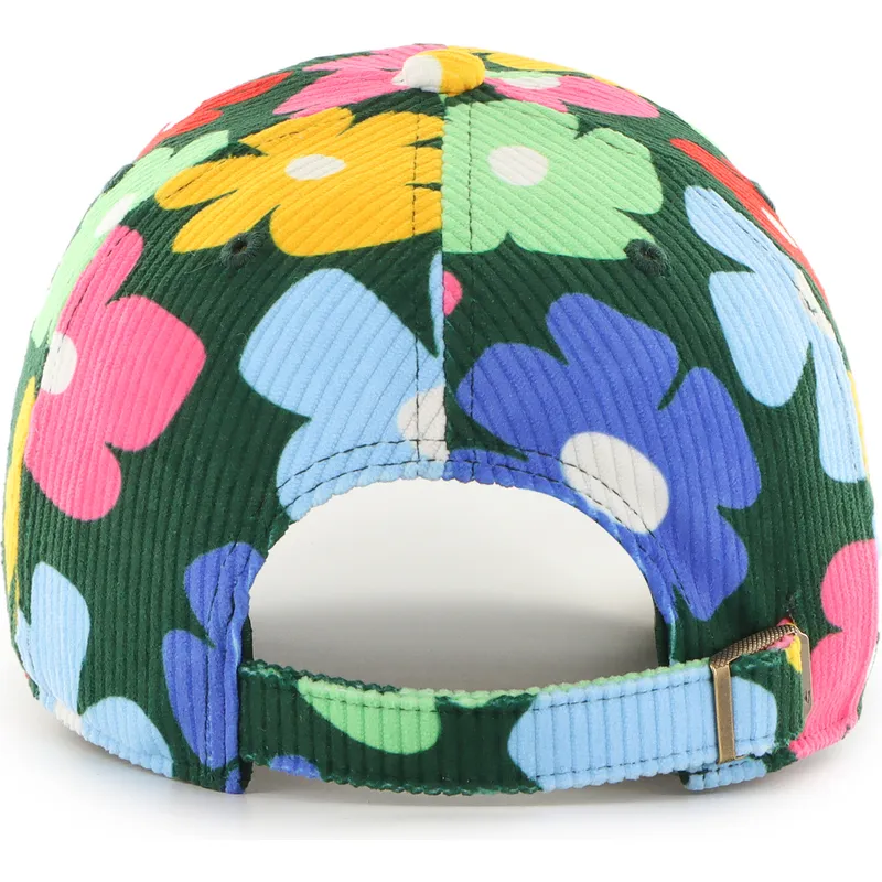 casquette-courbee-verte-ajustable-clean-up-gallery-cord-los-angeles-dodgers-mlb-47-brand