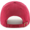 casquette-courbee-rouge-fonce-ajustable-clean-up-new-york-yankees-mlb-47-brand